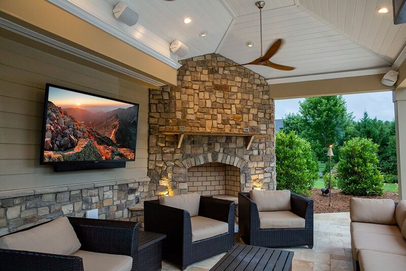 Creating the Outdoor Living Space you've always dreamed of with SunBrite TVs.