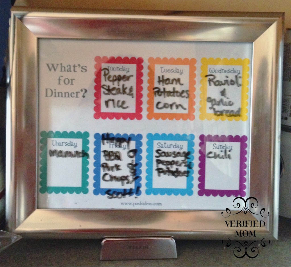 Weekly Menu