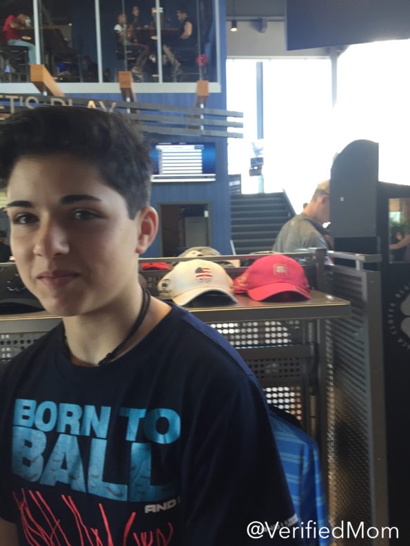 Just waiting at Topgolf