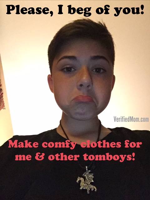 Girls Clothing Designers - girls want comfort!