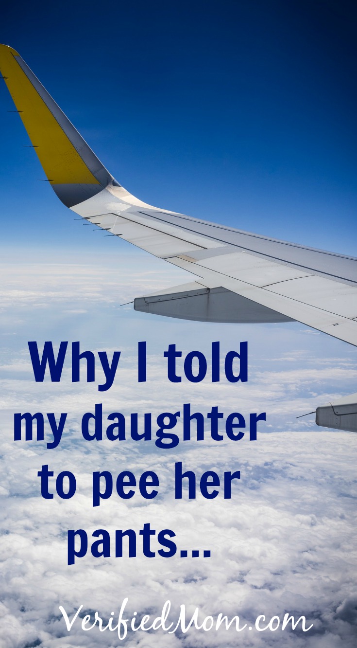 Why I Told My Daughter To Pee Her Pants